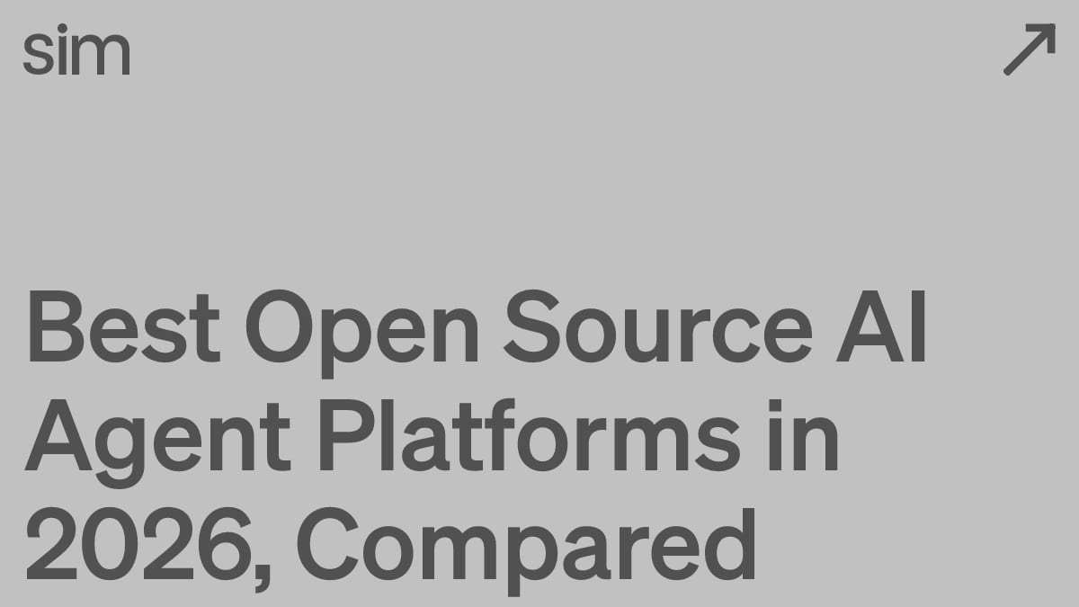 Best Open Source AI Agent Platforms in 2026, Compared